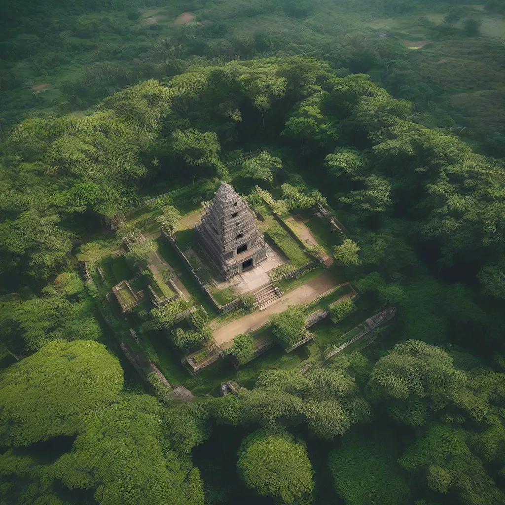 Minh Hiếu Lăng nhìn từ trên cao